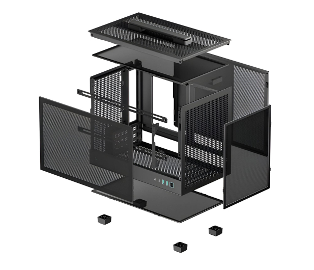 Deepcool CH160 MESH Black - 1336383 - zdjęcie 4